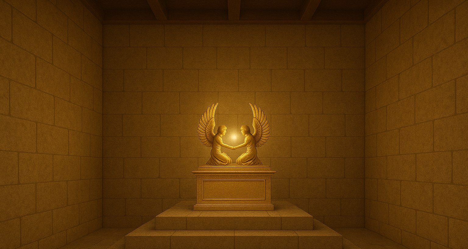 Reconstrucción visual del lugar santísimo del templo